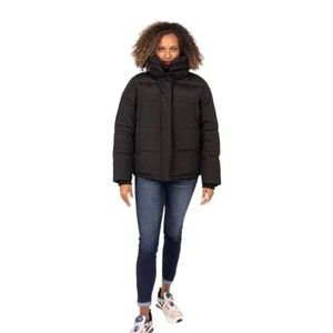 Harper Puffer coat small black